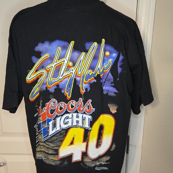 VTG 1998 Nascar Sterling Marlin Coor's Light Leading The Charge XL - Picture 3 of 7